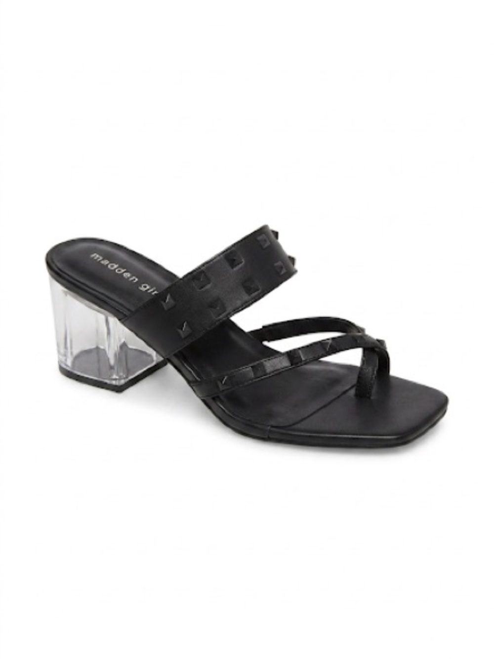 Madden Girl Ibisq studded heel sandals Women’s Size 8 1/2